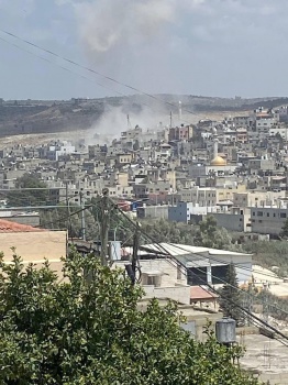 شهيد وإصابات بقصف طائرات الاحتلال منزلا في مخيم نور شمس بطولكرم