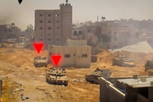 القسام: مقتل وجرح جنود إسرائيليين بتفجير دبابتين جنوب مدينة غزة