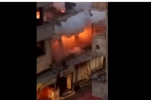 الاحتلال يفجر مقر حركة "فتح" في مخيم بلاطة شرق نابلس