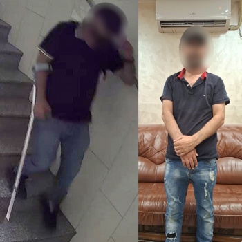 القبض على لص اشتهر بحمل عكازة وسرقة المنازل في رام الله