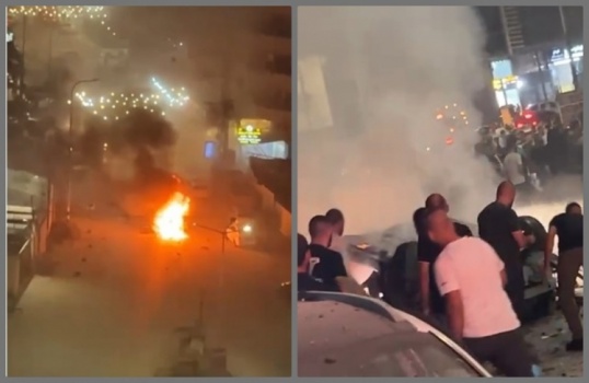 شهيدان من القسام.. الاحتلال يقصف مركبة في جنين