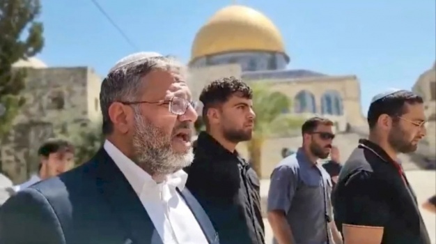 بن غفير يدعو لبناء كنيس في المسجد الأقصى!