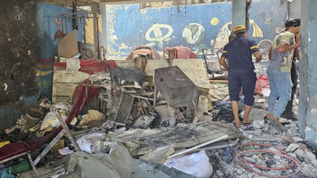 مجزرة جديدة.. 22 شهيدًا و30 مصابًا في قصف مدرسة تأوي نازحين بحي الزيتون