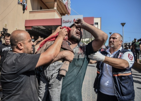 ارتفاع حصيلة الشهداء في قطاع غزة الى 41,595