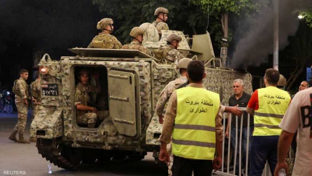 استشهاد جنديين لبنانيين في قصف إسرائيلي على مركز أمني