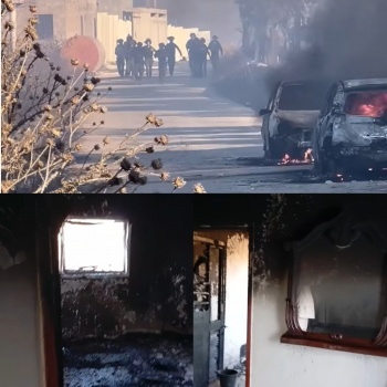 مستعمرون يحرقون 3 منازل ومزرعة دواجن في جالود جنوب نابلس