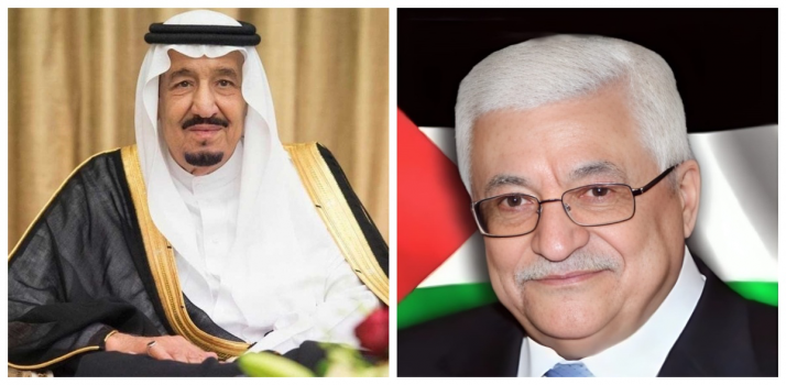 الرئيس عباس يهنئ الملك سلمان وولي عهده بفوز المملكة السعودية باستضافة كأس العالم 2034