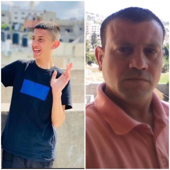 استشهاد أب وابنه وإصابة ابنته بجروح خطيرة في مخيم جنين