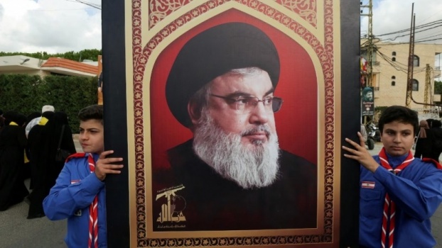 استعدادات فى لبنان لتشييع نصر الله اليوم