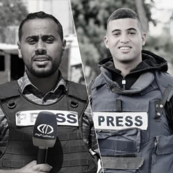 بعد استشهاد حسام شبات ومحمد منصور .. ارتفاع عدد الشهداء الصحفيين في غزة إلى 208