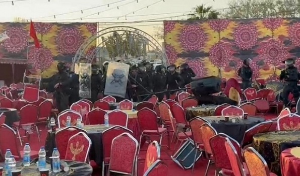 شرطة الاحتلال تفض حفل زفاف بالنقب وتعتدي على المشاركين