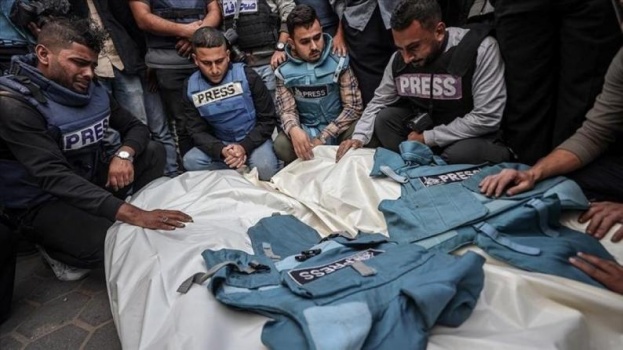 استشهاد 4 صحافيين في قصف على مناطق متفرقة في قطاع غزة
