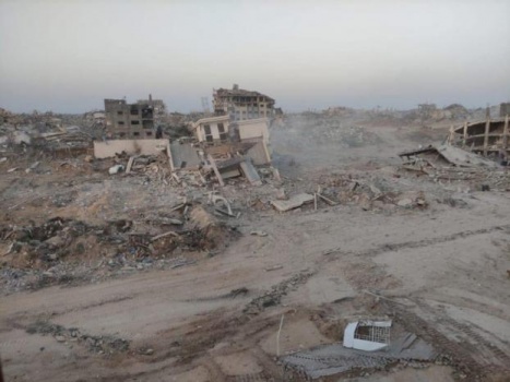 الاحتلال ينسف "مستشفى نورة الكعبي لغسيل الكلى" شمال قطاع غزة