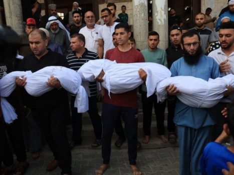 مجزرة جديدة للاحتلال في مستشفى المعمداني وتحذير أممي من انتشار الجوع في غزة