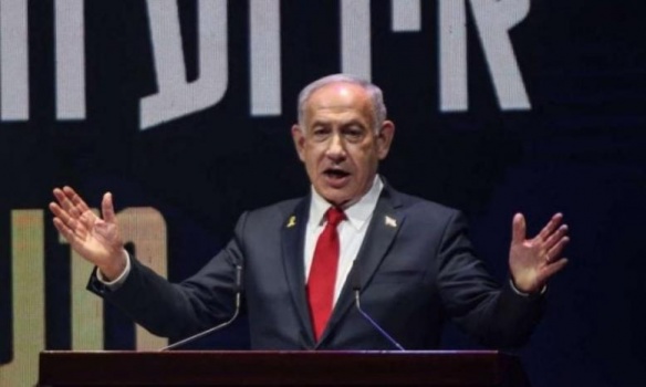 نتنياهو: "لن تكون هناك دولة فلسطينية، هذا المكان لنا"