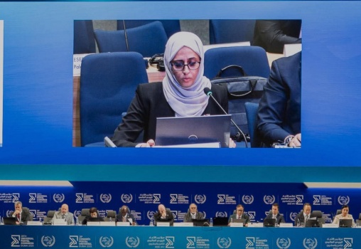 رفع مستوى تمثيل دولة فلسطين في الاتحاد البريدي العالمي ومنحها امتيازات أوسع بصفتها مراقبًا