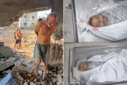 قصة مسنيّن أعدمهما الاحتلال بعد إجبارهما على حماية جنوده في غزة