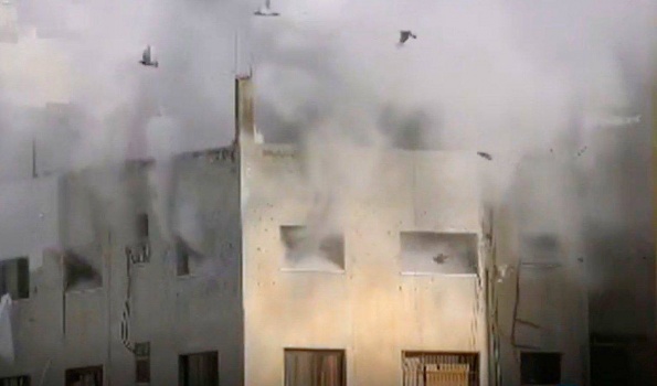 جيش الاحتلال ينسف منزلي الأسيرين صنوبر وغنام في نابلس وطوباس