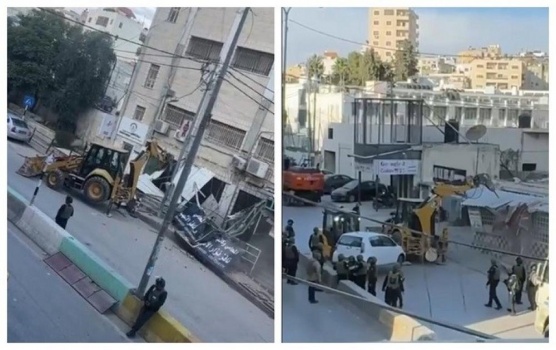 الاحتلال يواصل عدوانه على قلنديا.. إصابات بالرصاص وحالات اعتقال وهدم