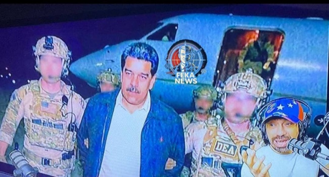 ترامب يعلن: اعتقلنا الرئيس مادورو وزوجته ونقلهما جواً خارج فنزويلا