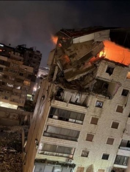 الاحتلال يشن عدوانا واسعا على الضاحية الجنوبية لبيروت ويهدد أكثر من 50 بلدة في الجنوب بالقصف
