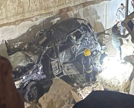 فاجعة...مصرع مواطنين اثنين وإصابة ثلاثة آخرين بحادث سير شرق الخليل