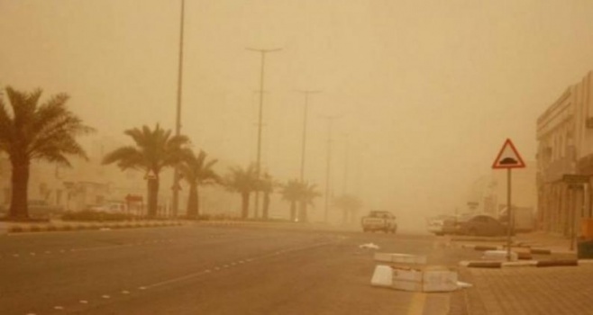 الطقس: أجواء مغبرة ومنخفض جوي الأحد