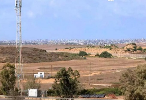الولايات المتحدة تبني قاعدة عسكرية على حدود غزة