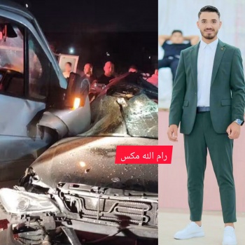 جنين:مصرع شاب من يعبد وإصابة 4 آخرين في حادث سير 