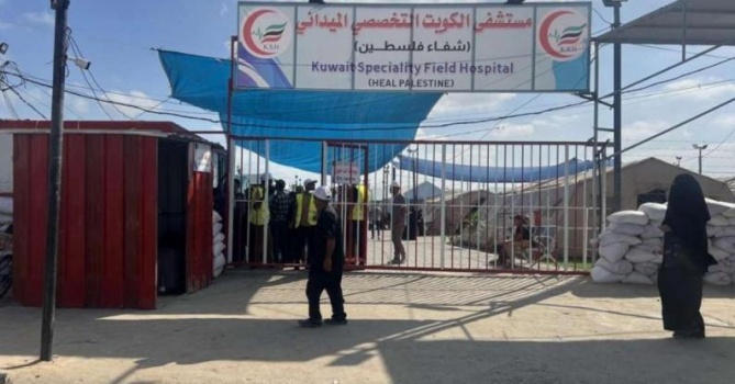 مستشفى ميداني في غزة يوقف خدماته باستثناء الطوارئ لنقص الوقود

