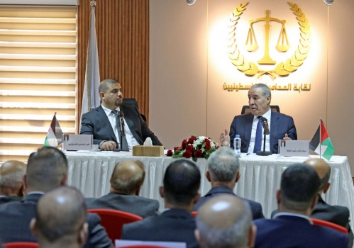 الشيخ يجتمع بنقابة المحامين ويشدد على أهمية سيادة القانون وإجراء الانتخابات وتعزيز منظومة العدالة