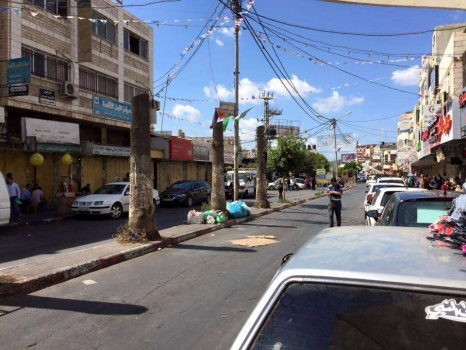 إضراب في جنين نصرة للأقصى