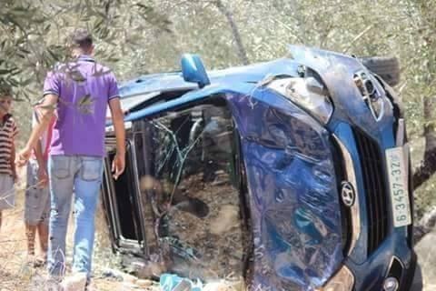 صور / إصابة عدد من المواطنين بحادث سير مؤسف في بلدة بيت ريما قضاء رام الله، حيث تم نقلهم إلى مستشفيات رام الله