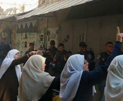 الاحتلال يعتدي على نساء مبعدات وحراس الأقصى يحبطون صلوات تلمودية فيه