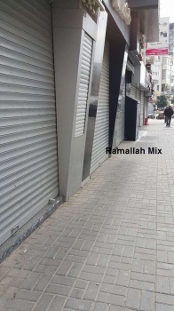 صور : اضراب تجاري شامل وسط رام الله