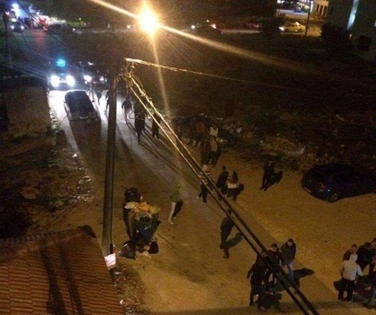 شجار عنيف في محيط الجامعة الأمريكية بجنين(صور وفيديو)