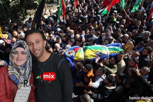 عريس أوجع القلوب...الآلاف يشيعون الشهيد البرغوثي في عابود غرب رام الله