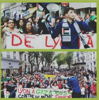 صور : تهديدات بالقتل من صهاينة لناشط فلسطيني في فرنسا