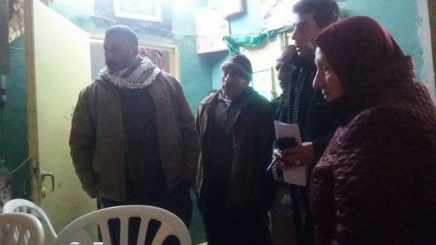 مكرمة رئاسية لترميم منزل في قرية رابا جنوب جنين
