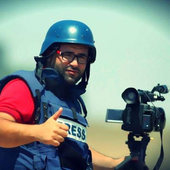 مصور فلسطيني يفوز بجائزة أفضل فيديو لعام 2015