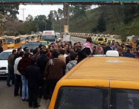 اتفاق ينهي أزمة إضراب السائقين في جنين