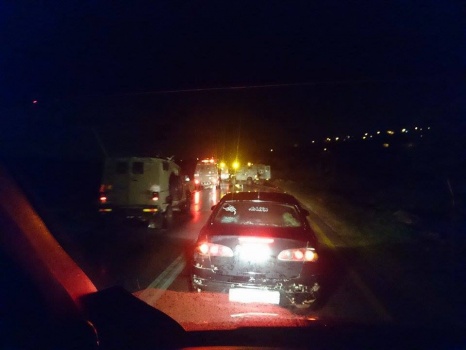 الإحتلال ينصب حاجزاً على مدخل بلدة كفرذان غرب جنين