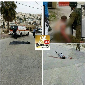 شهيدان بزعم تنفيذ عملية "طعن" في الخليل