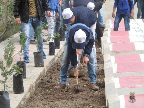 منظمة تطوع تحيي يوم الأرض