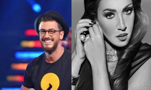 أسماء لمنور وسعد لمجرد يدعمان حافظا للقرآن الكريم