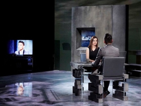 شاهد المقابلة الكاملة لوفاء الكيلاني مع محمد عساف في برنامج المتاهة