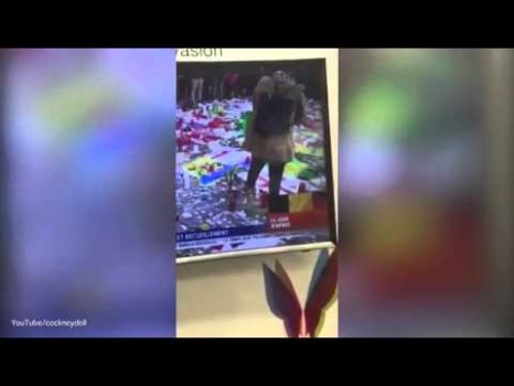 (فيديو):ماذا فعلت فلسطينية بعدما رأت علما إسرائيليا في بروكسل؟