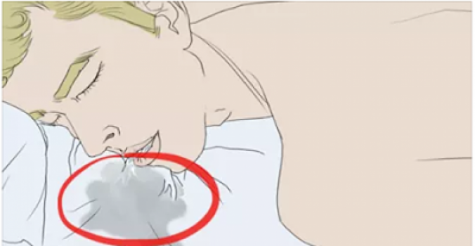 ما هو السبب الذي يجعلك تستيقظ وتجد وسادتك عليها لعاب كثير؟