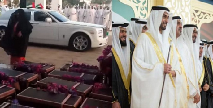 فيديو صادم- مهر ابنة ملك البحرين من الشيخ زايد بن سلطان.. ستذهل مما ستشاهد!
