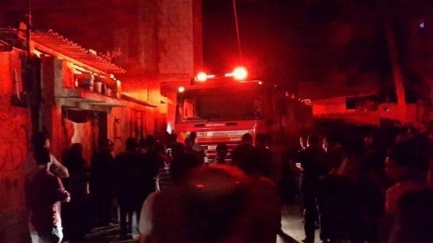 وفاة 3 اطفال في حريق منزل في قطاع غزة